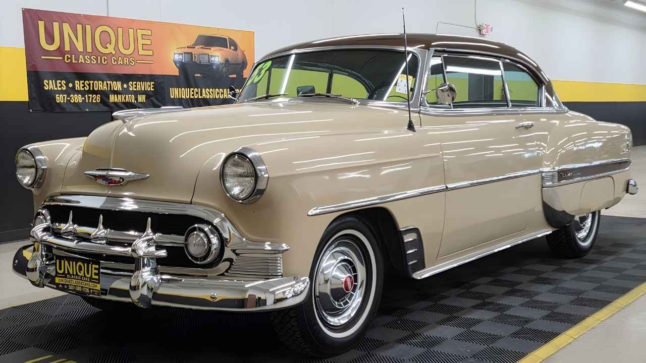 1953 Chevrolet Bel Air Returns 2026 with Modern Features and Classic Charm
