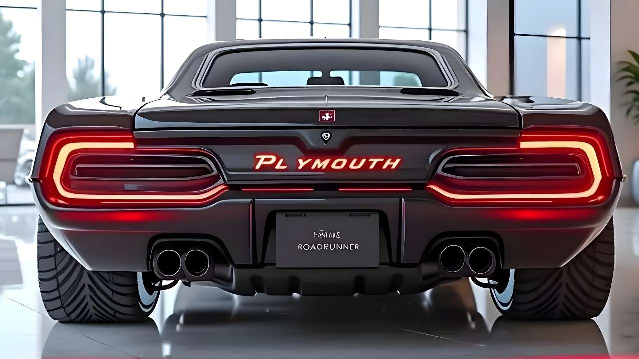 2026 Plymouth Muscle Car Revealed with Modern Luxury Cabin and High MPG Performance
