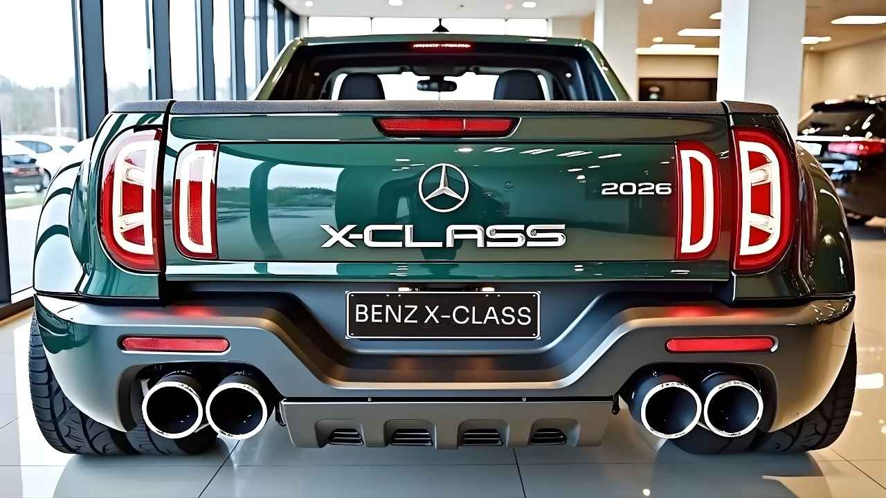 Mercedes-Benz 2026 X-Class Launches with Stylish, Powerful, and Ready for Daily Use